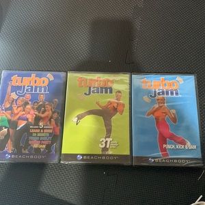 3 Workout DVD Turbo Jam - NEW
